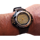 R128= Antigo Relogio Casio Protrek Funcionando Ver Descriçao