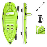 Kayak De Pesca Inflable Koracle Verde 270x100x57cm Bestway