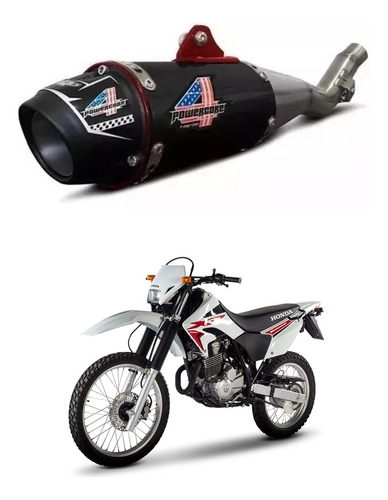 Escape Power Core 4 Tornado Moto Honda Xr 250 Ruta 3 Motos