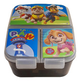 Sandwichera Multiple C/ 3 Divisiones Belgioco Color Paw Patrol