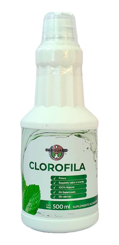 Clorofila Fresca 500ml Altamente Concentrado 100%
