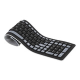 Teclado Sem Fio Teclado De Silicone Sem Fio 2.4g