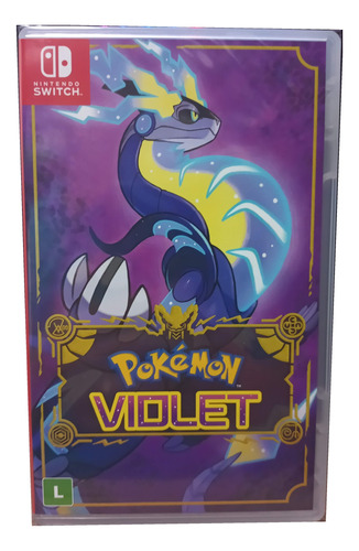 Pokemon Violet Nintendo Switch Novo Lacrado Cartucho Físico