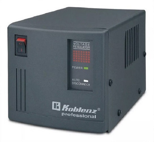 Regulador De Voltaje Koblenz Profesional Er-2800 Color Negro