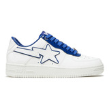 A Bathing Ape Bape Sta Low White Blue