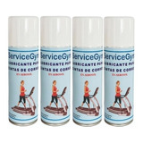 Lubricante Cinta Correr Aerosol Silicona 4 Unidad Servicegym