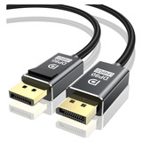 Cable Displayport V2.1 Uhd De Hasta 240hz (16k) 2,0 Mts