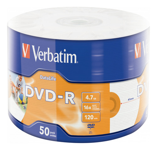 Dvd-r Verbatim X 50