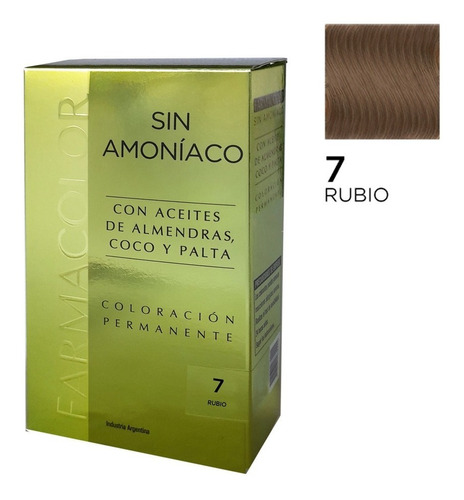 Farmacolor Sin Amoníaco X 1 Estuche. De Fábrica.