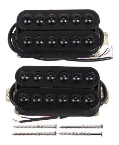 4 Pastillas T Invader  Humbucker  Black Guitarra Br15kh Nk7k