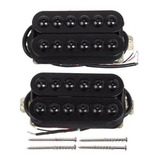 4 Pastillas T Invader  Humbucker  Black Guitarra Br15kh Nk7k