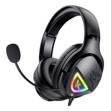 Audífonos Gamer Krios K11 Diadema Gaming Headset Gamer Con Microfono Led Rgb Para Xbox Ps4 Pc