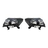 Par De Faros Np300 Frontier D23 2016 A 2021  Negro