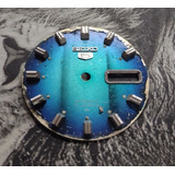 Mostrador Relógio Seiko Automático Azul