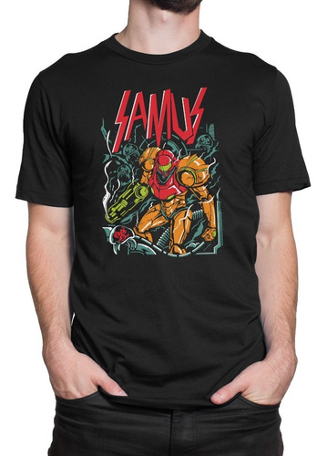 Polera Samus Metroid Retro Gamer