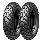 Llanta Michelin 130/90-10 + 120/90-10 Reggae No Usa Camara