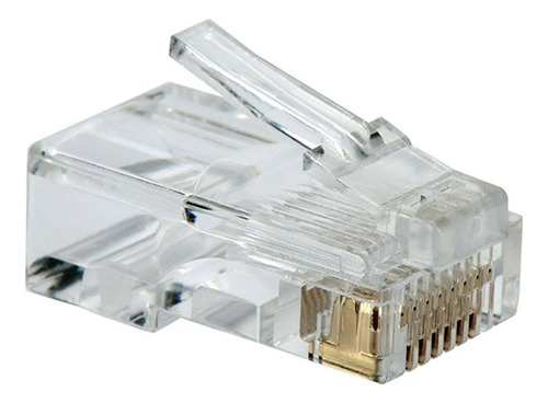 Conector Rj-45 Categoría 6, Bolsa Con 100 Pzas