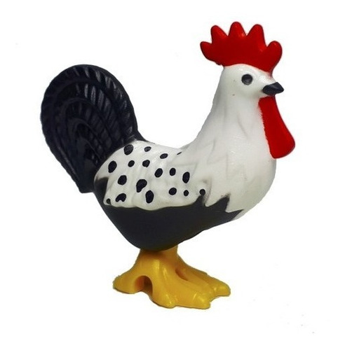 Playmobil Gallo Manchado Gallinas Campo Animales Animal Ave