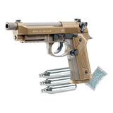 Pistola Aire Comprimido Co2 Beretta M9a3 Garrafas Balines