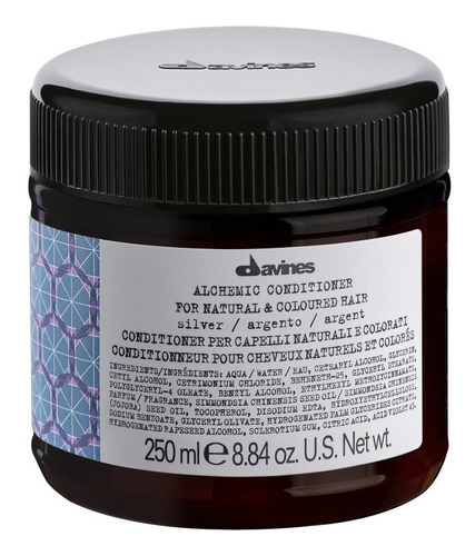 Matizador Alchemic Conditioner Silver Davines 250 Ml