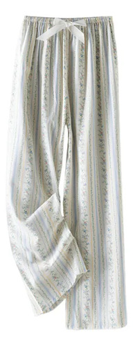 Pantalones Largos Para Mujer Con Estampado De Moda Creativo,