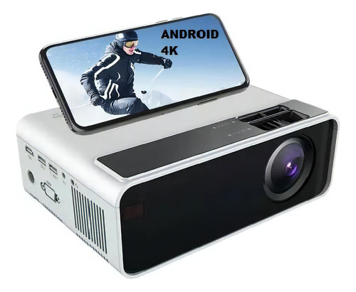 Projetor Portatíl Full Hd 1080p Exbom Com Wifi E Bluetooth Cor Branco Bivolt