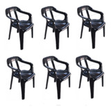 Silla Milano Mascardi X6 Color Negro