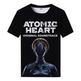 Camiseta Casual De Hombre Con Estampado 3d Atomic Heart