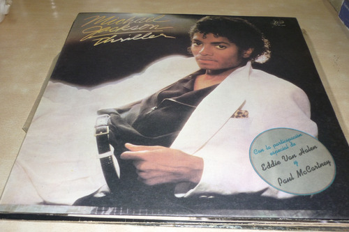 Michael Jackson Thriller Vinilo Como Nuevo 1ra Edicion