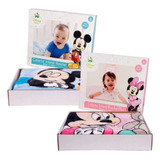 Cobertor Infantil Raschel Disney Minnie Mickey Nene Rn Macio