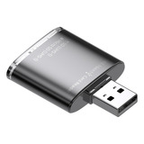 Lector De Tarjetas De Memoria Usb 3.0 Sd/tf Soporte Para 2tb