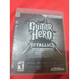 Guitar Hero Metallica Para Ps3