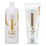 Kit Wella Oil Reflections Shampoo 1l + Condicionador 200ml