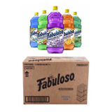 Caja Surtida Fabuloso Multiusos 12 Piezas De 1 Litro C/u