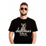 Polera Deftones Logo Gato Rock Abominatron