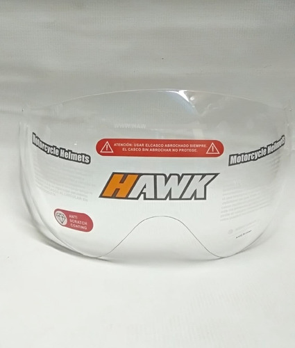 Visor Casco Hawk Rs9 Cristal Panella Motos