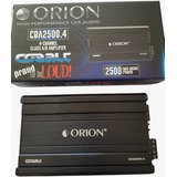 Amplificador  Orion 4 Canales   A/b 2500w Cba2500.4