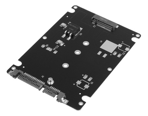 Enchufe De Llave B+m Negro 2 M.2 Ngff (sata) Ssd A 2.5 Sata