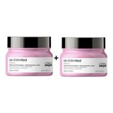 Duo Mascarilla Loreal Liss Unli - mL a $999