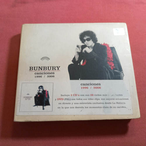 Bunbury / Canciones 1996-20062 Cd +1dvd / Arg B25