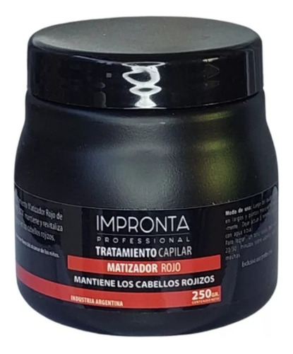 Mascara Matizadora Roja Impronta X 250ml