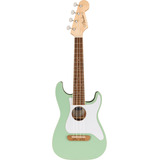 Ukulele Concierto Fender Fullerton Stratocaster Surf Green