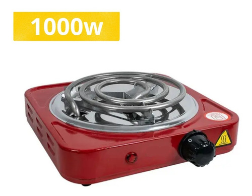 Fogão Cooktop Elétrica Uma Boca De Mesa Portátil 220v 1000w