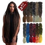 2 Pacotes Super Jumbo Ombré Hair - 399 Gramas Ser Mulher