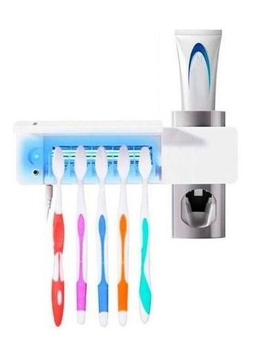 Dispensador De Crema Dental Automático Con Esterilizador