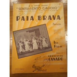 Paja Brava Ivo Pelay Canaro Pericon Partitura