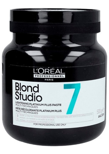 Loreal Blond Studio Platinum Plus Crema - g a $338