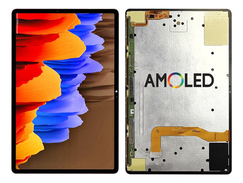 Pantalla Amoled For Samsung Galaxy Tab S7+ T970 T976b T975