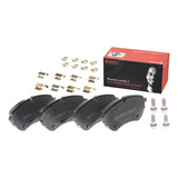 Kit Delantero Balatas Bajos Metales Brembo Amarok 18/20