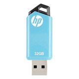 Memoria Usb Hp V150w 32gb 2.0 Celeste